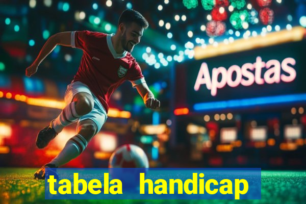 tabela handicap asiatico escanteios